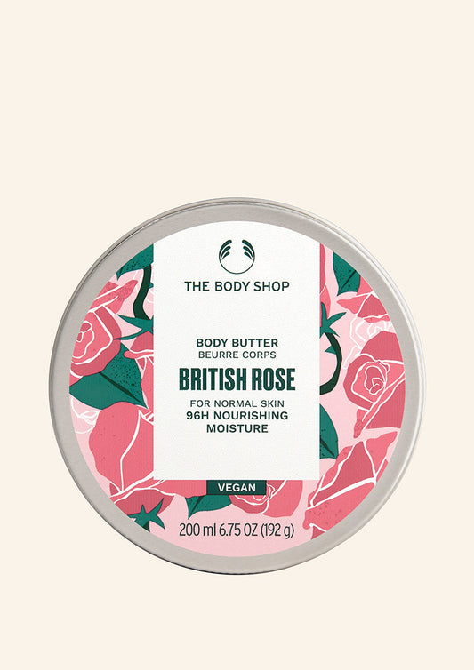 British Rose Instant Glow Body Butter
