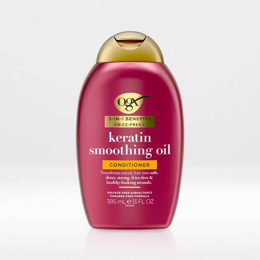 OGX 5 in 1 Frizz-Free + Keratin Smoothing Oil Conditioner