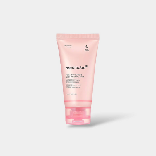 Medicube PDRN Pink Caffeine Overnight Wrapping Mask