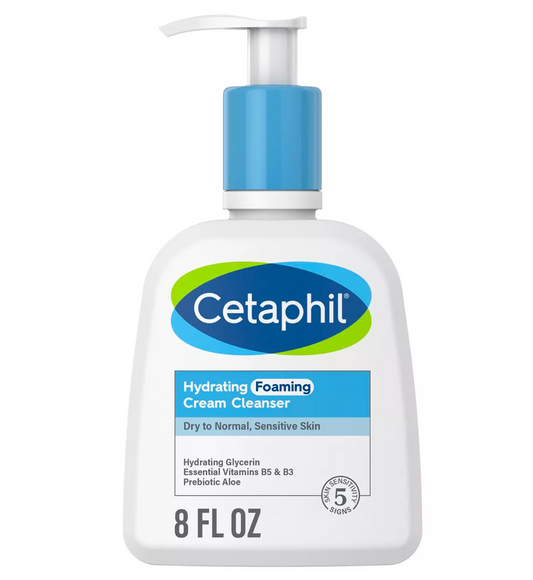 Cetaphil Hydrating Foaming Cream Cleanser