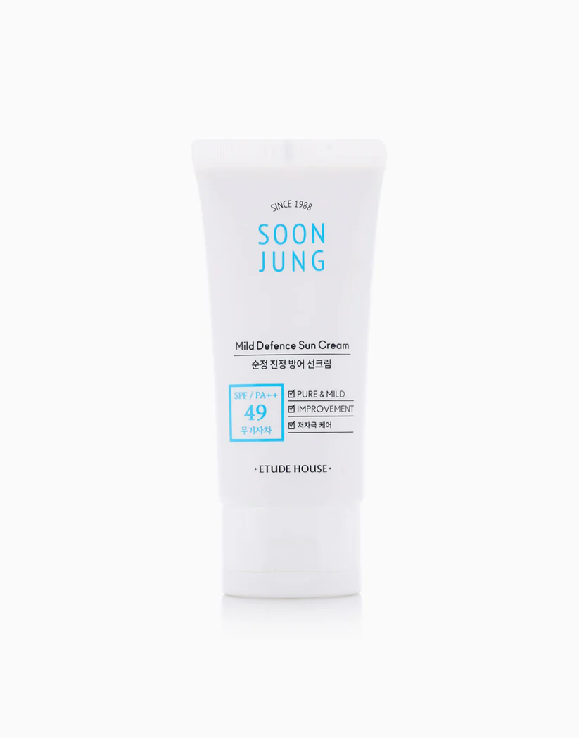 Etude Soon Jung Mild Defence Sun Cream SPF49 PA++