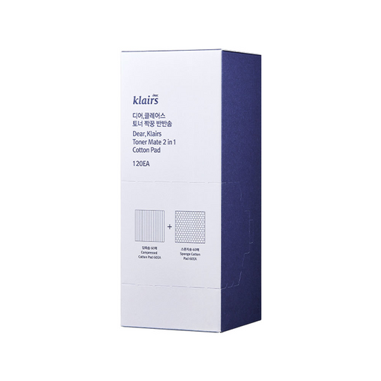 Klairs Toner Mate 2 in 1 Cotton Pad
