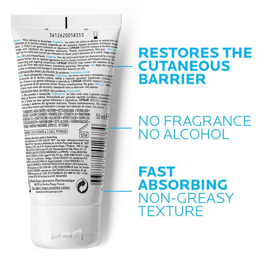 La Roche-Posay Lipikar Xerand Repairing Hand Cream