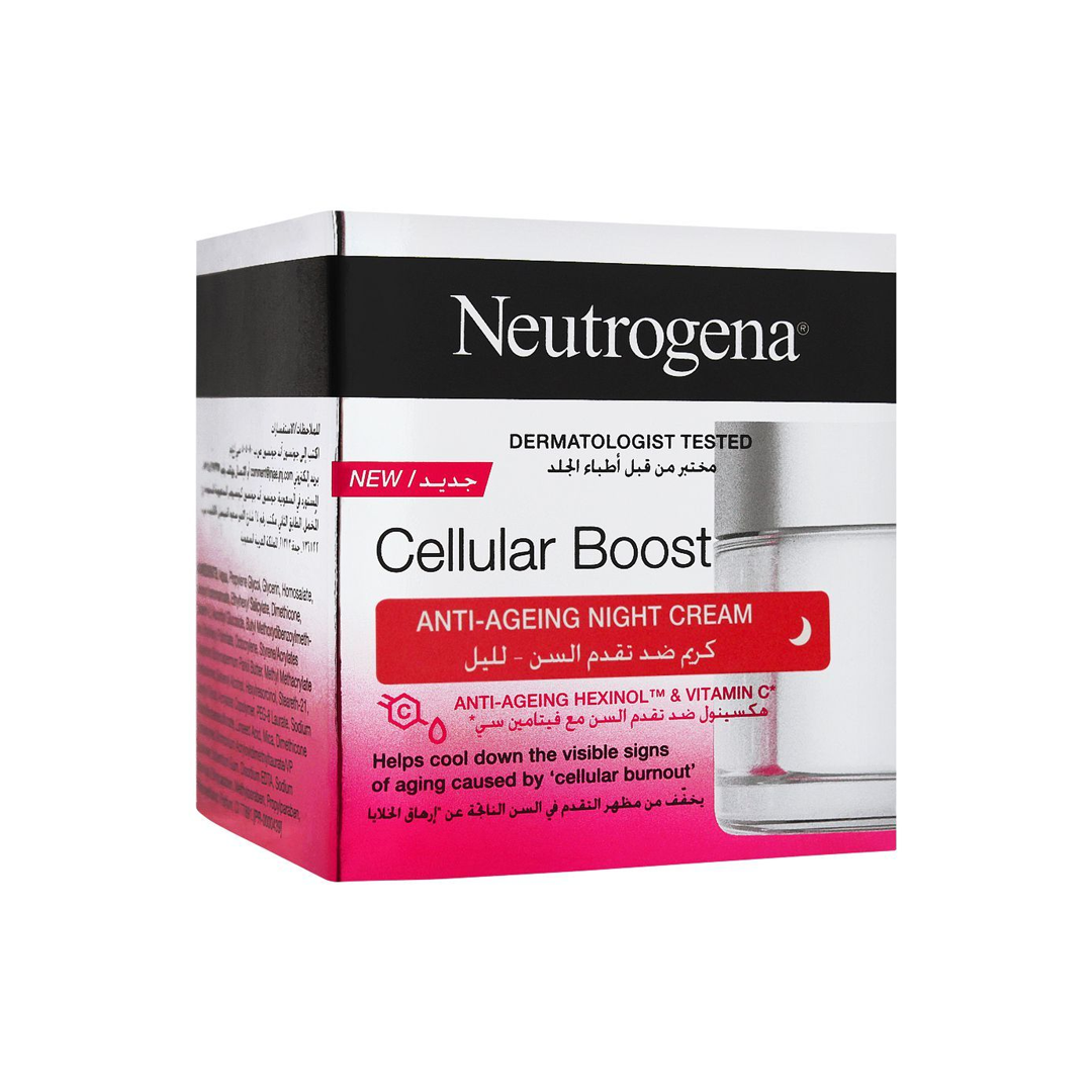 Neutrogena Cellular Boost Anti-Ageing Night Cream, 50ml